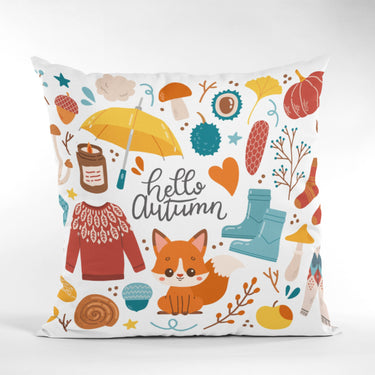 Hello Autumn Kids Room Pillow Case